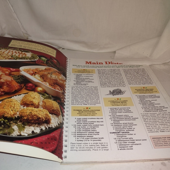 A Taste of the Country 8th Edition 1995 Lay Flat Ring Bound Recipes Used - Picture 6 of 8